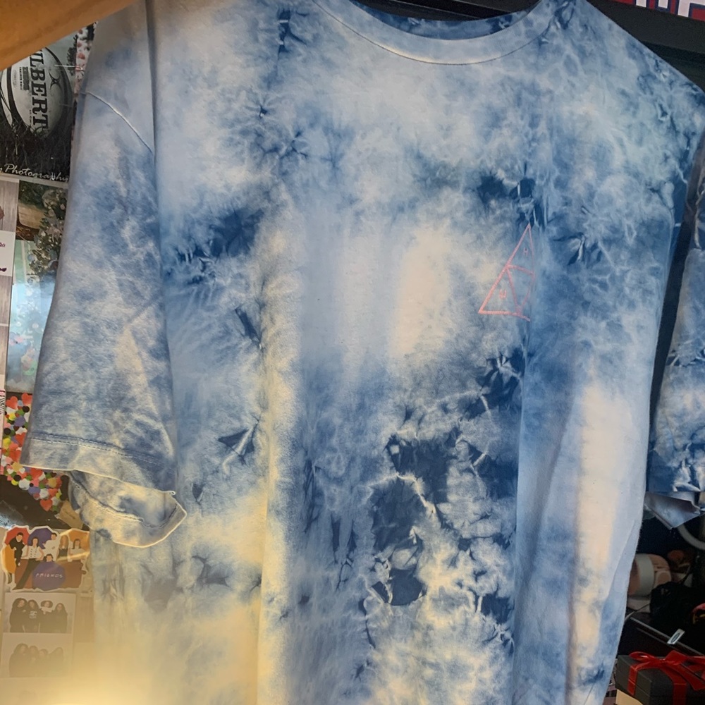 Blue Tie Dye HUF men’s shirt